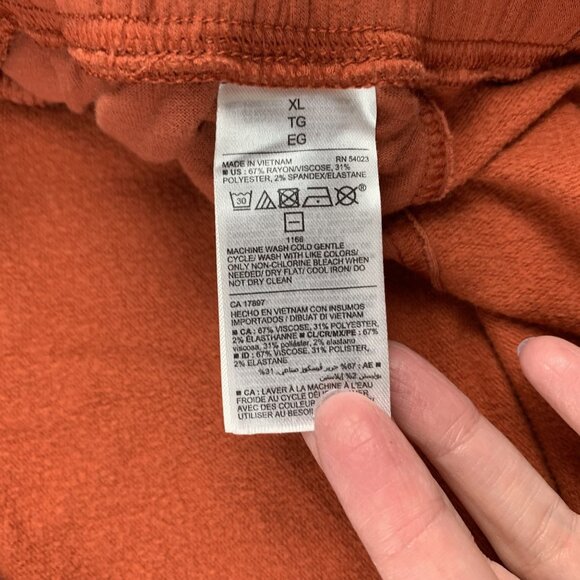 Old Navy Mesa Rock Bouncy Fleece Wide Leg Sweatpants XL - Picture 4 of 7